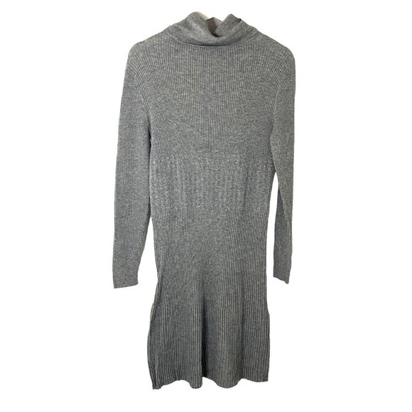 Sundance Wool Blend Dress Size L Cable Knit Stretch Cabin Winter Ski Boho Preppy - Picture 3 of 12